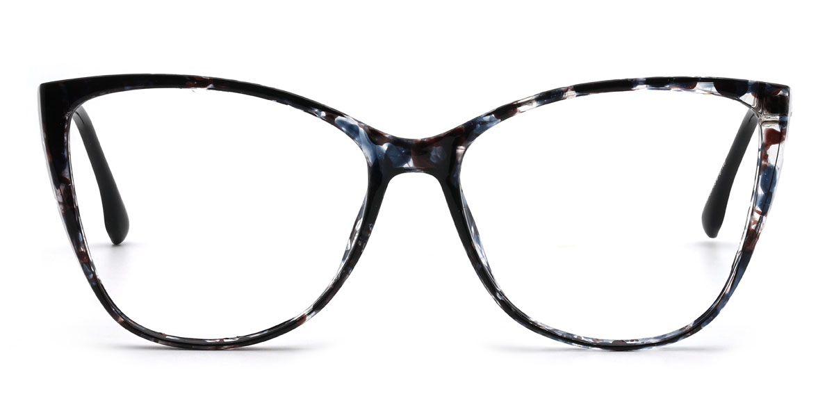 Fekete teknősbéka Thelma Szemüveg - Cat Eye Glasses