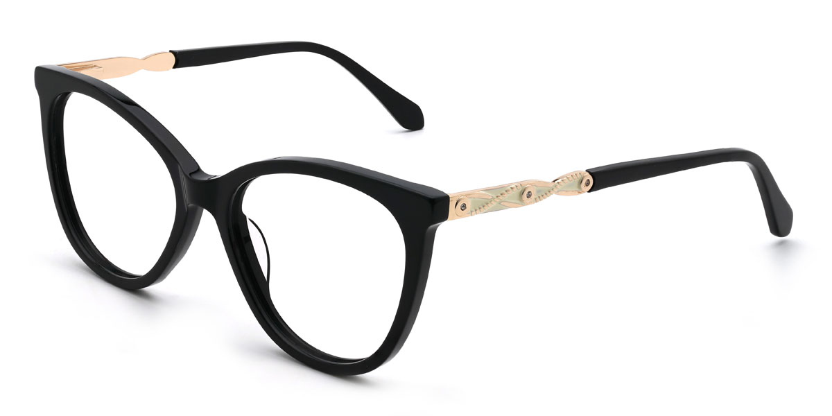Fekete Aleksa Szemüveg - Oval Glasses