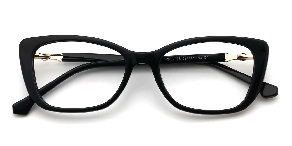 Fekete Delfina Szemüveg - Rectangle Glasses