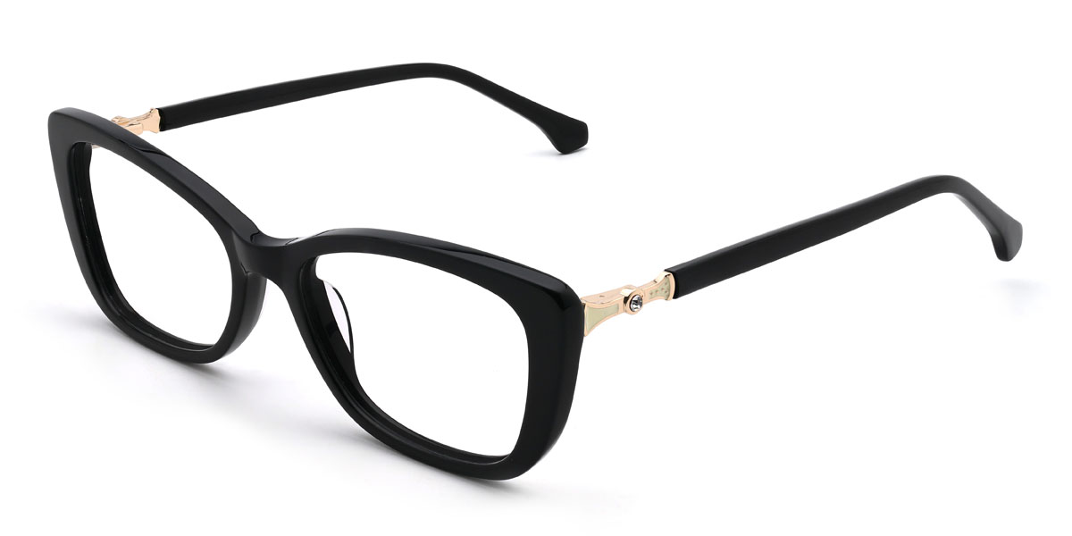 Fekete Delfina Szemüveg - Rectangle Glasses