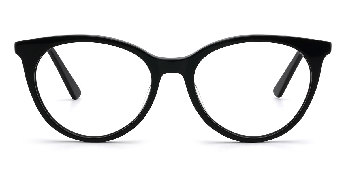 Fekete Josslyn Szemüveg - Oval Glasses