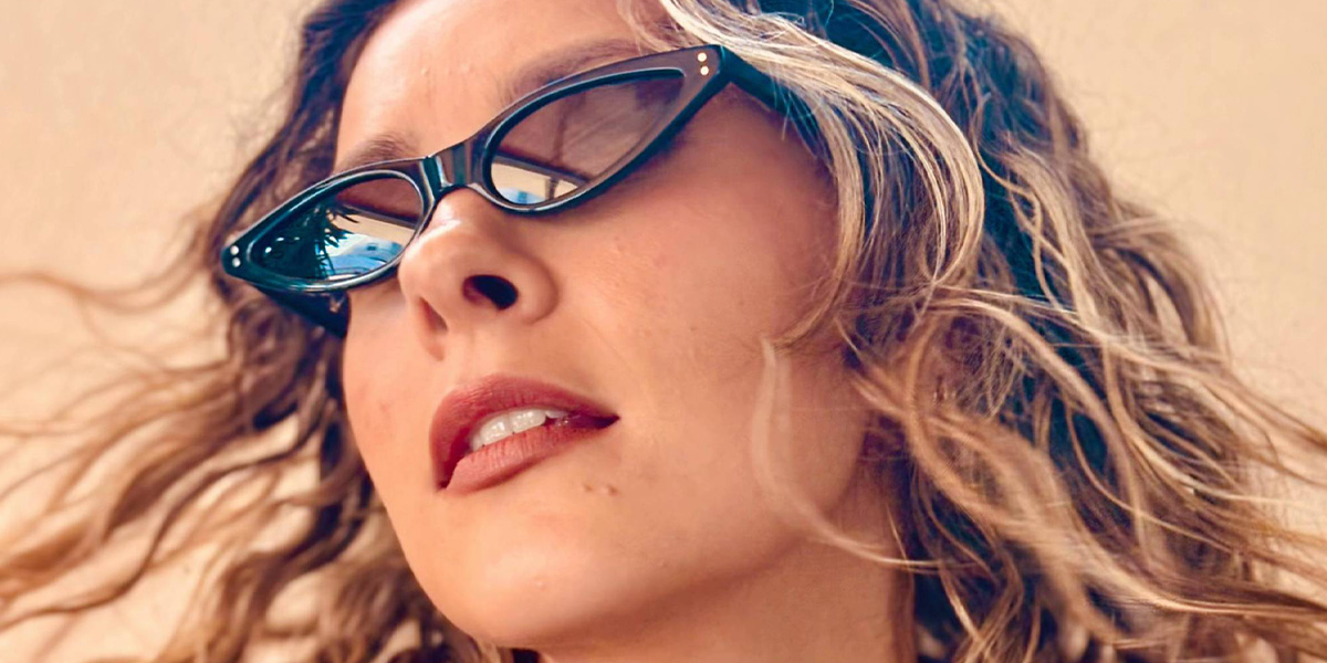Black Grey Mujtaba Glasses - Cat Eye Sunglasses