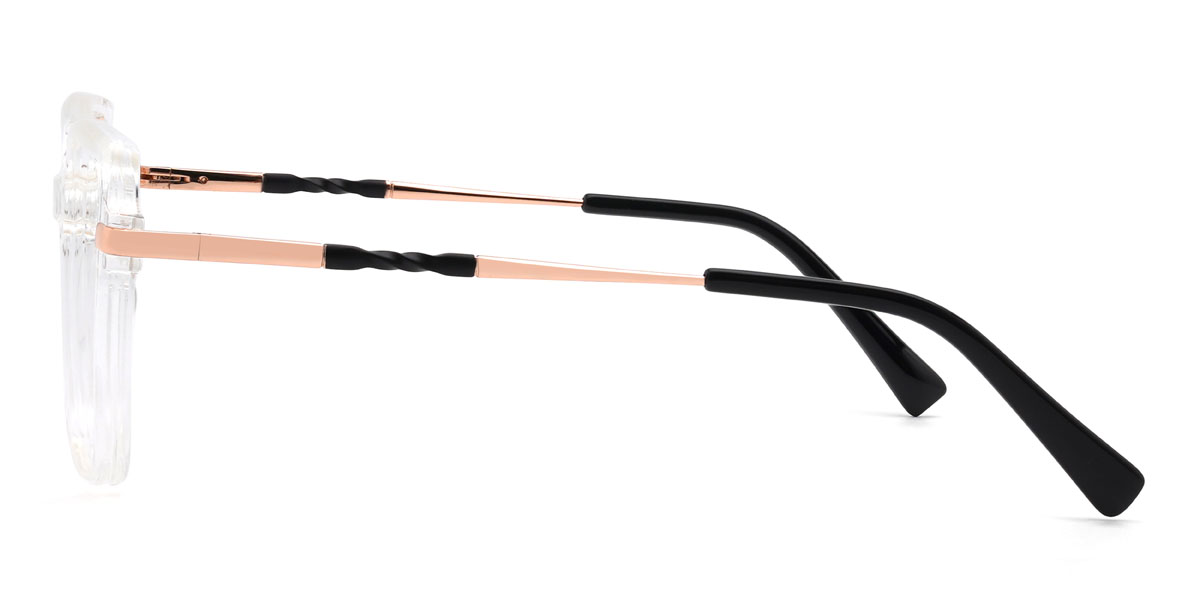 Clear Valkyrie Glasses - Rectangle Glasses