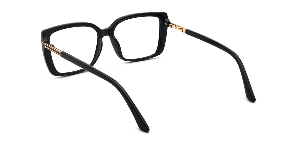 Negro Jaylynn Gafas - Rectangle Glasses