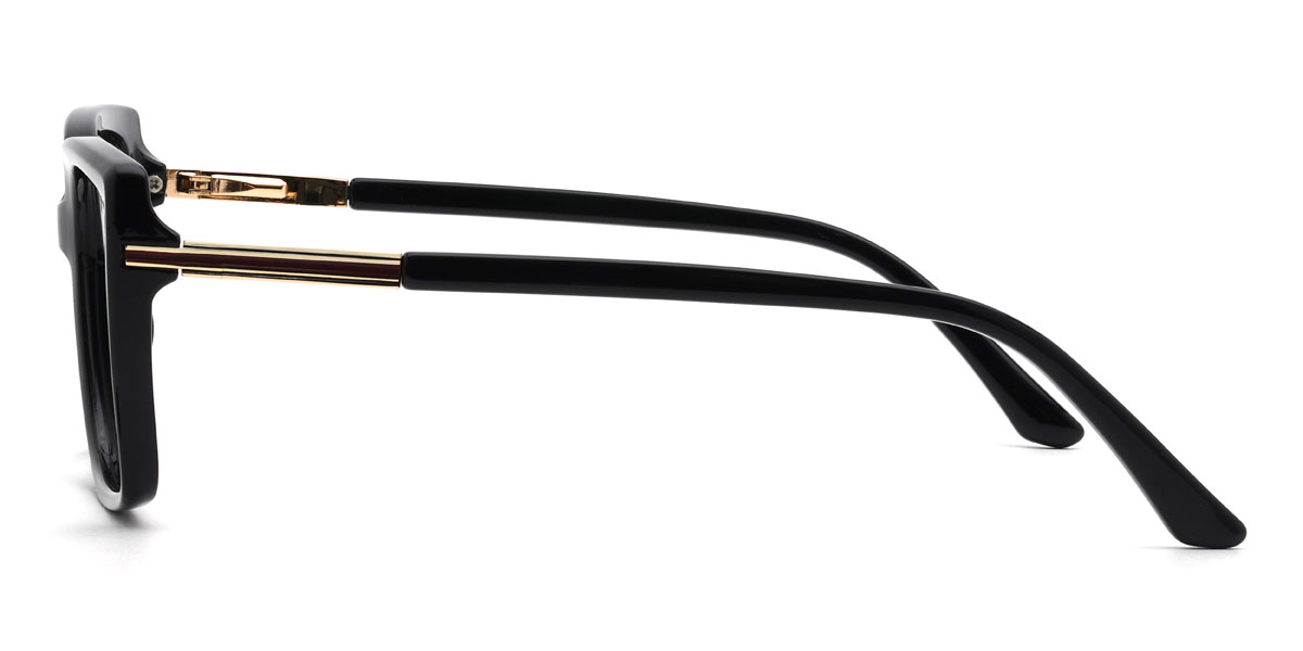 Negro Jaylynn Gafas - Rectangle Glasses