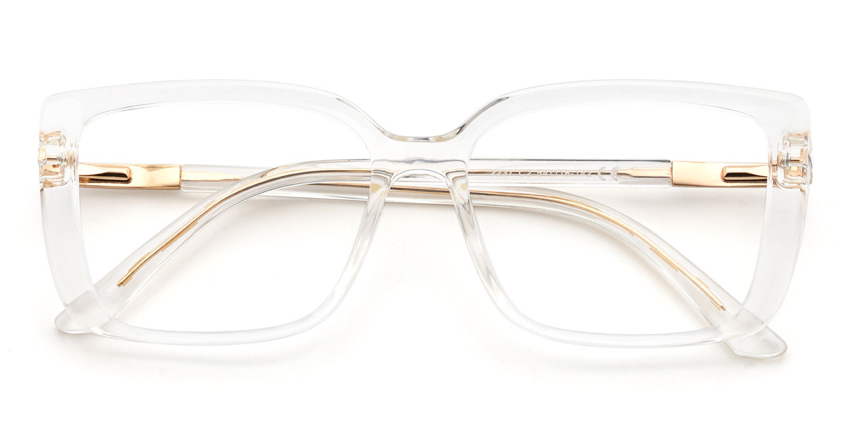 Clear Jaylynn Glasses - Rectangle Glasses
