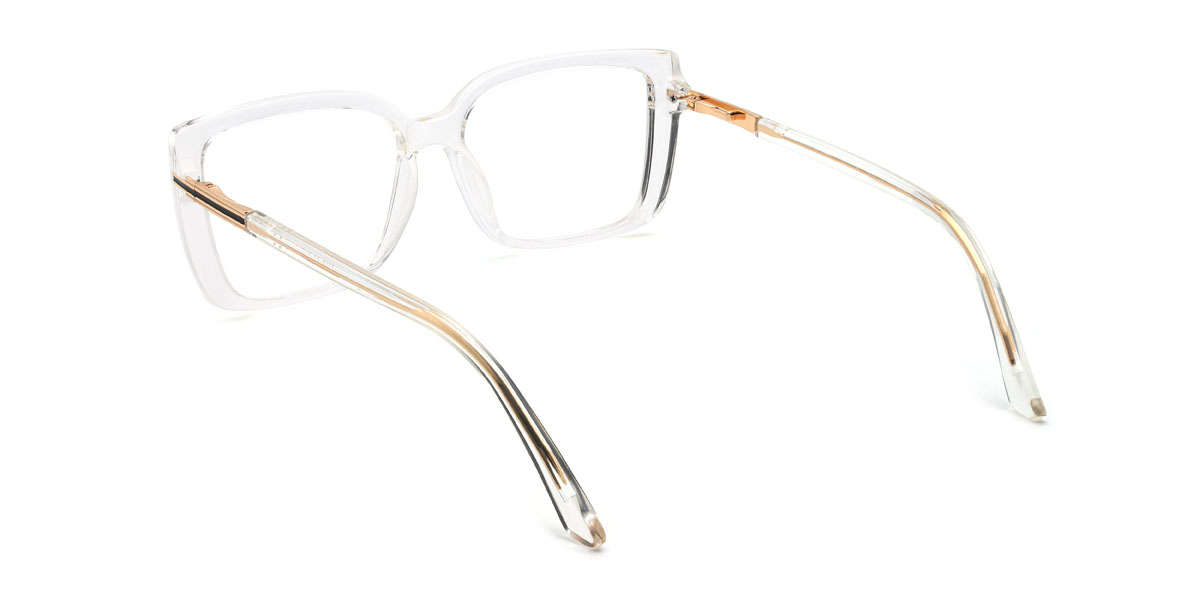 Clear Jaylynn Glasses - Rectangle Glasses