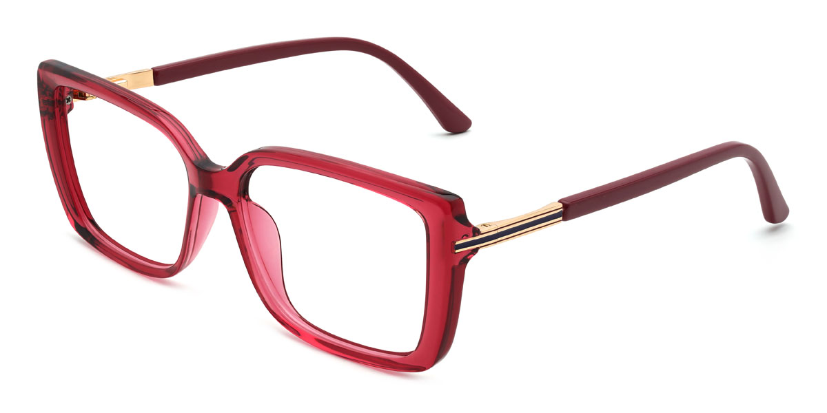 Rojo Jaylynn Gafas - Rectangle Glasses