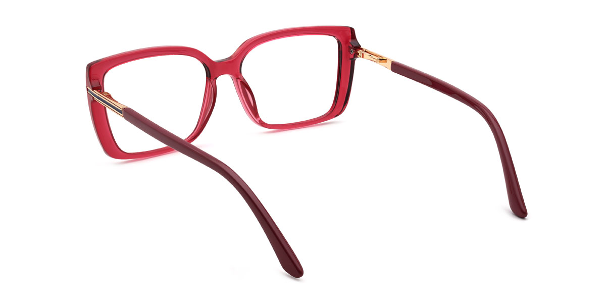 Rojo Jaylynn Gafas - Rectangle Glasses