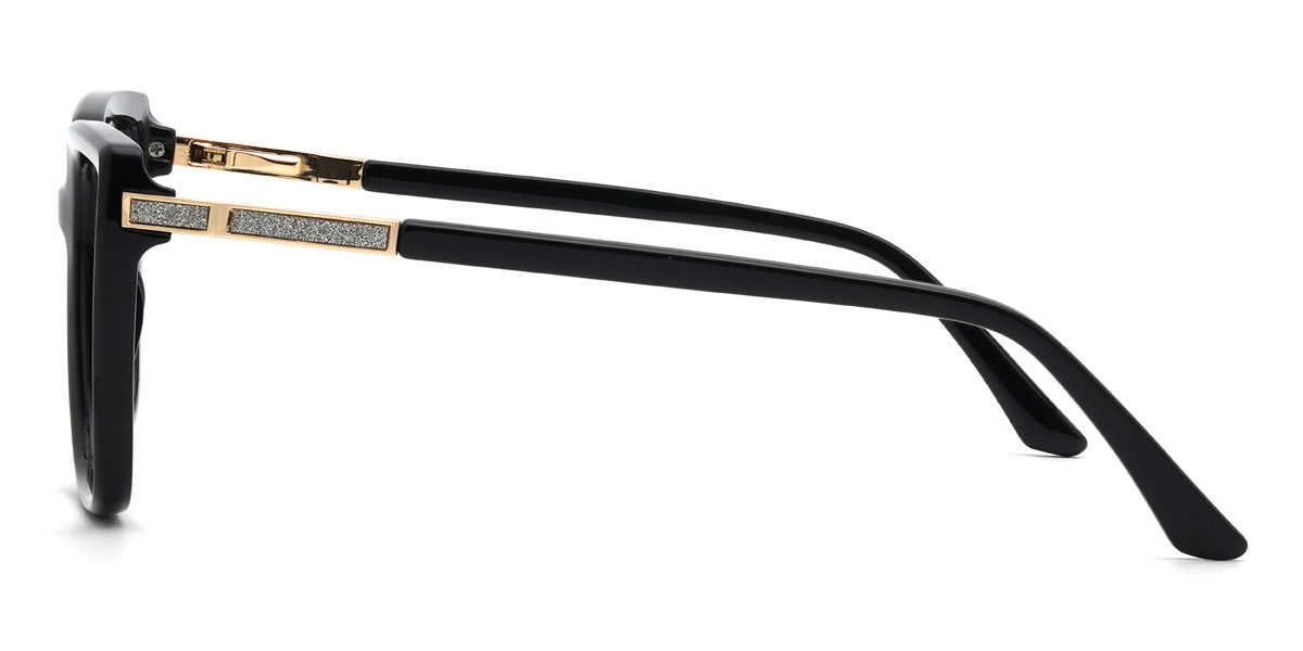 Black Emely Glasses - Rectangle Glasses
