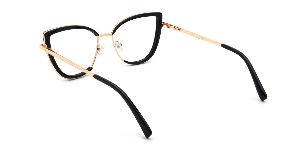 Schwarz Aislinn Brille - Cat Eye Glasses
