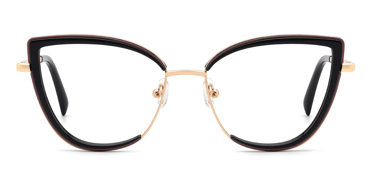 Čierny Aislinn - Cat Eye Glasses