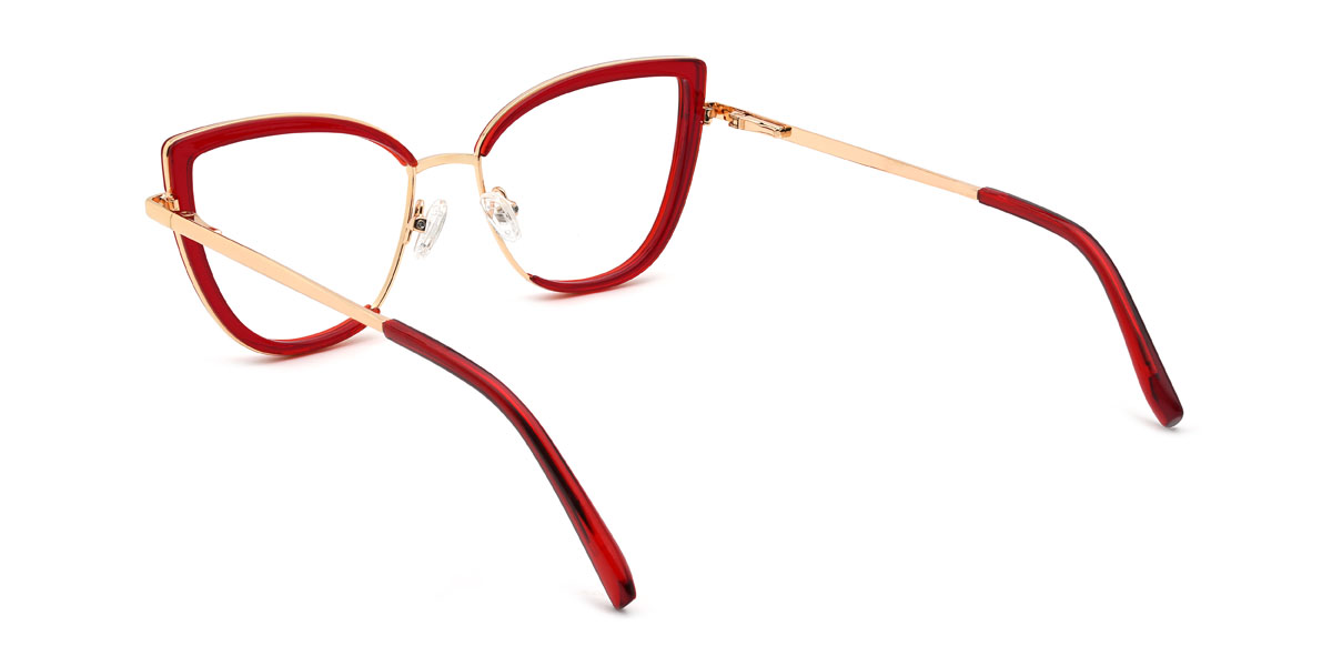 Red Aislinn Glasses - Cat Eye Glasses