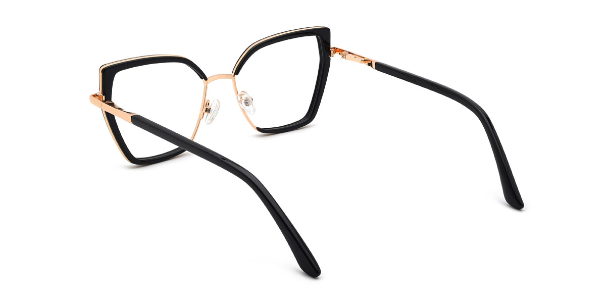 Negro Mikhail Gafas - Cat Eye Glasses