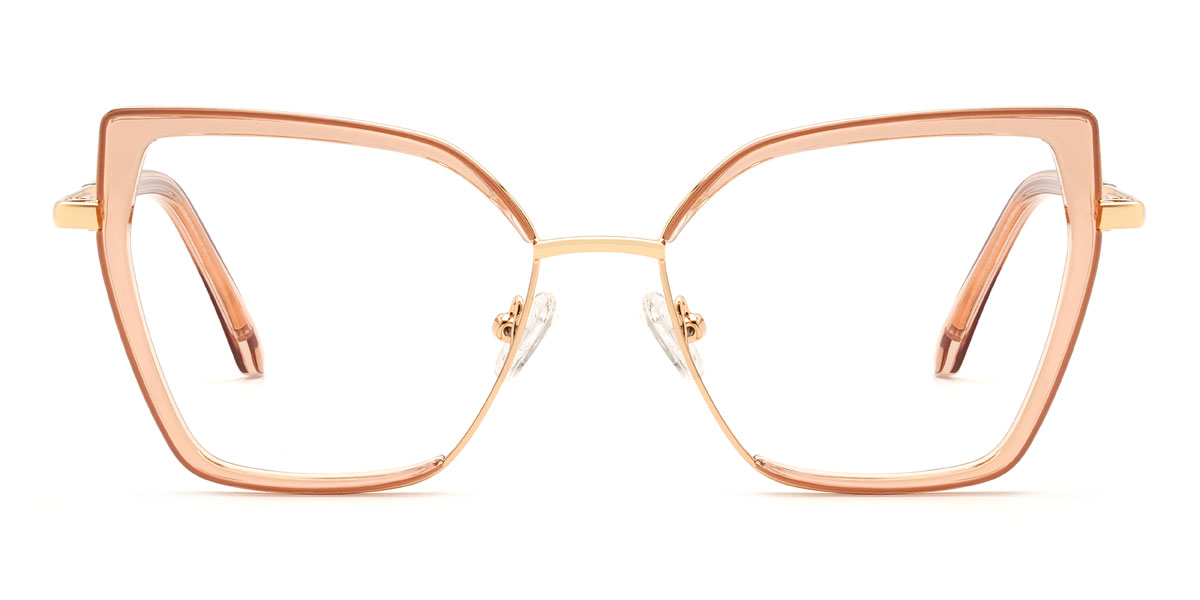 Koralovo oranžová Mikhail - Cat Eye Glasses