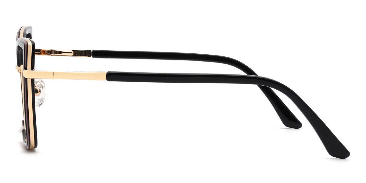 Čierny Catarina Okuliare - Cat Eye Glasses