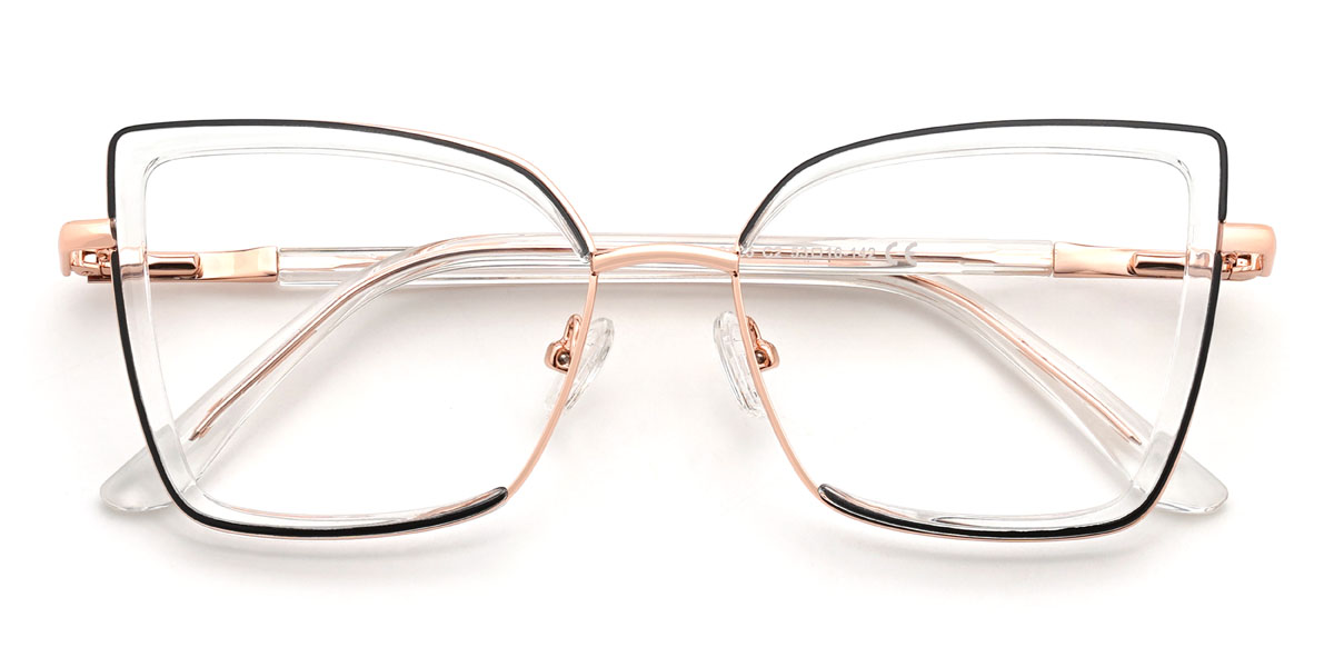 Clear Catarina Glasses - Cat Eye Glasses