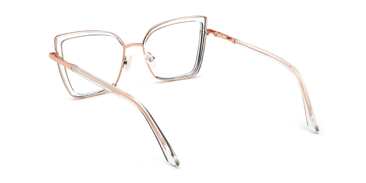 Clear Catarina Glasses - Cat Eye Glasses