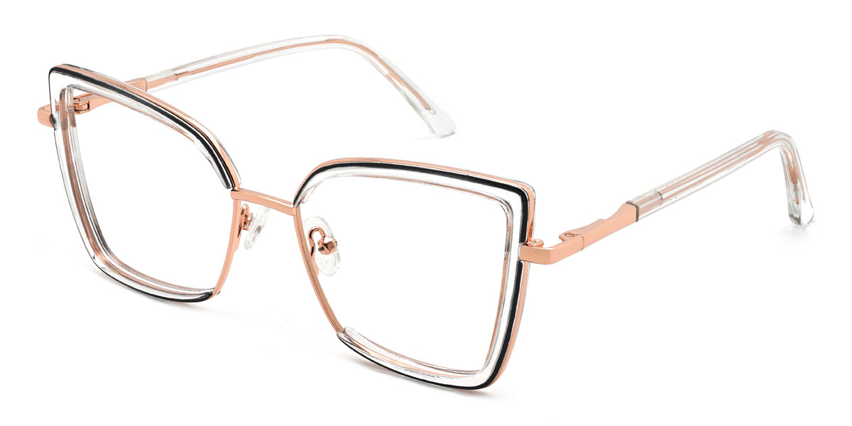 Clear Catarina Glasses - Cat Eye Glasses