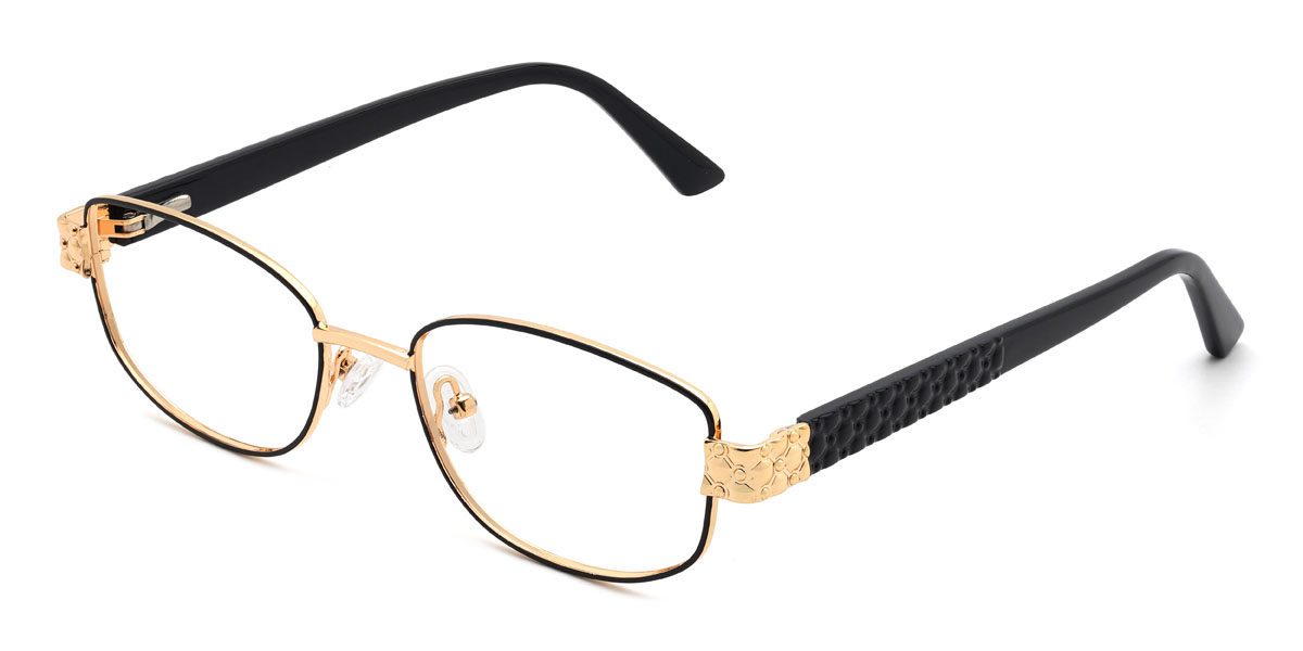 Fekete Nader Szemüveg - Rectangle Glasses