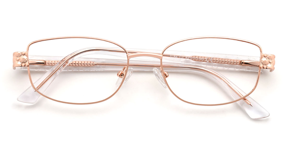 Rózsa arany Nader Szemüveg - Rectangle Glasses
