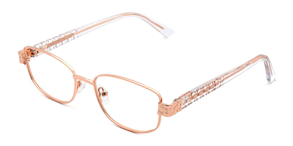 Rózsa arany Nader Szemüveg - Rectangle Glasses