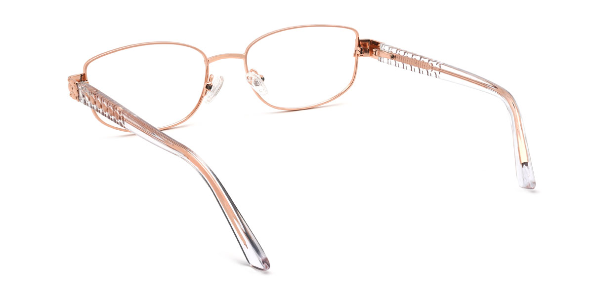 Rózsa arany Nader Szemüveg - Rectangle Glasses