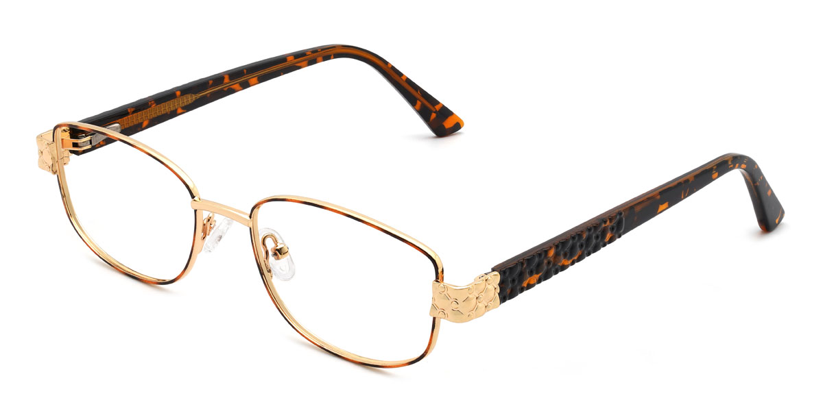 Tortoiseshell Nader Glasses - Rectangle Glasses
