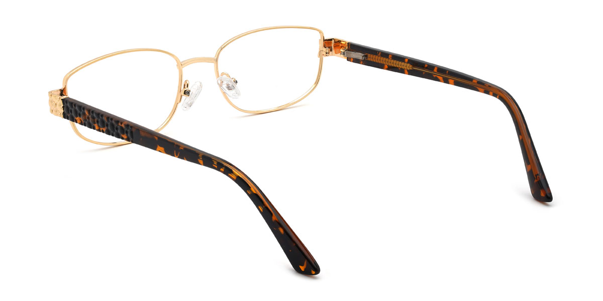 Tortoiseshell Nader Glasses - Rectangle Glasses