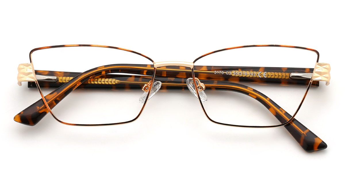 Écaille Gianluca Lunettes - Rectangle Glasses