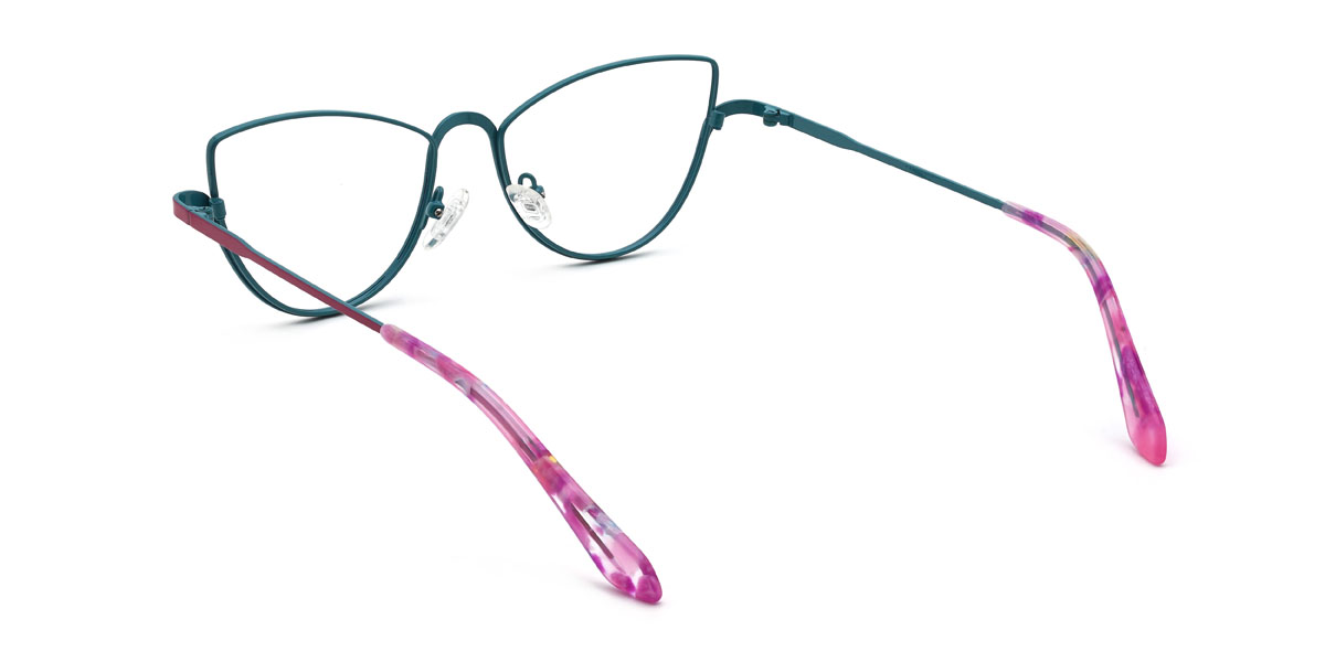 Blue Pink Jenny Glasses - Cat Eye Glasses