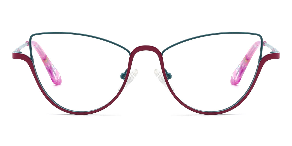 Modro ružová Jenny - Cat Eye Glasses