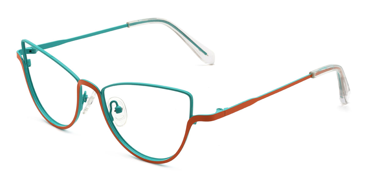 Cyan Jenny Glasses - Cat Eye Glasses