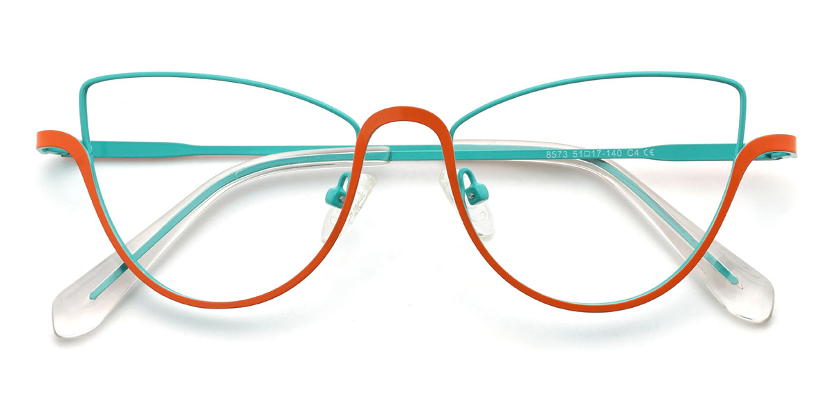 Cyan Jenny Glasses - Cat Eye Glasses