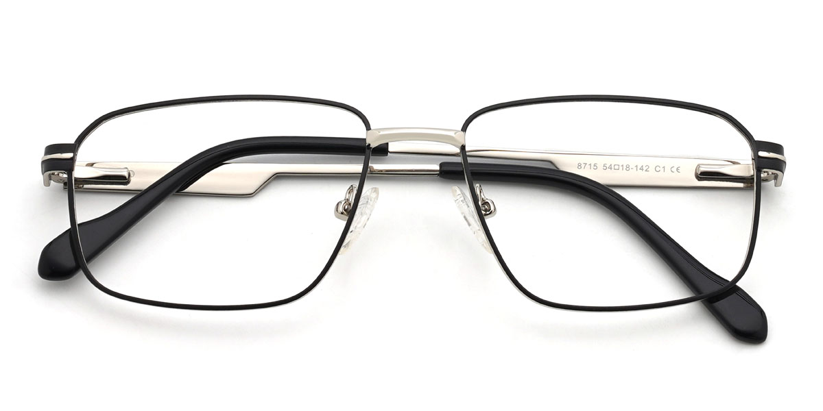 Black Tyree Glasses - Round Glasses