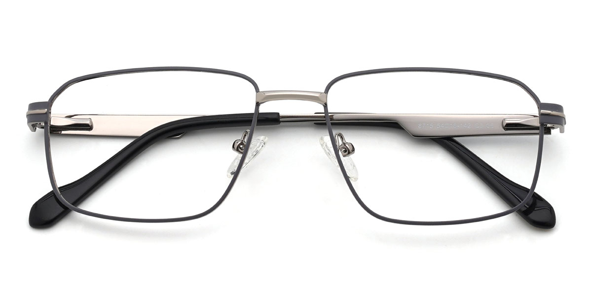 Grey Tyree Glasses - Round Glasses