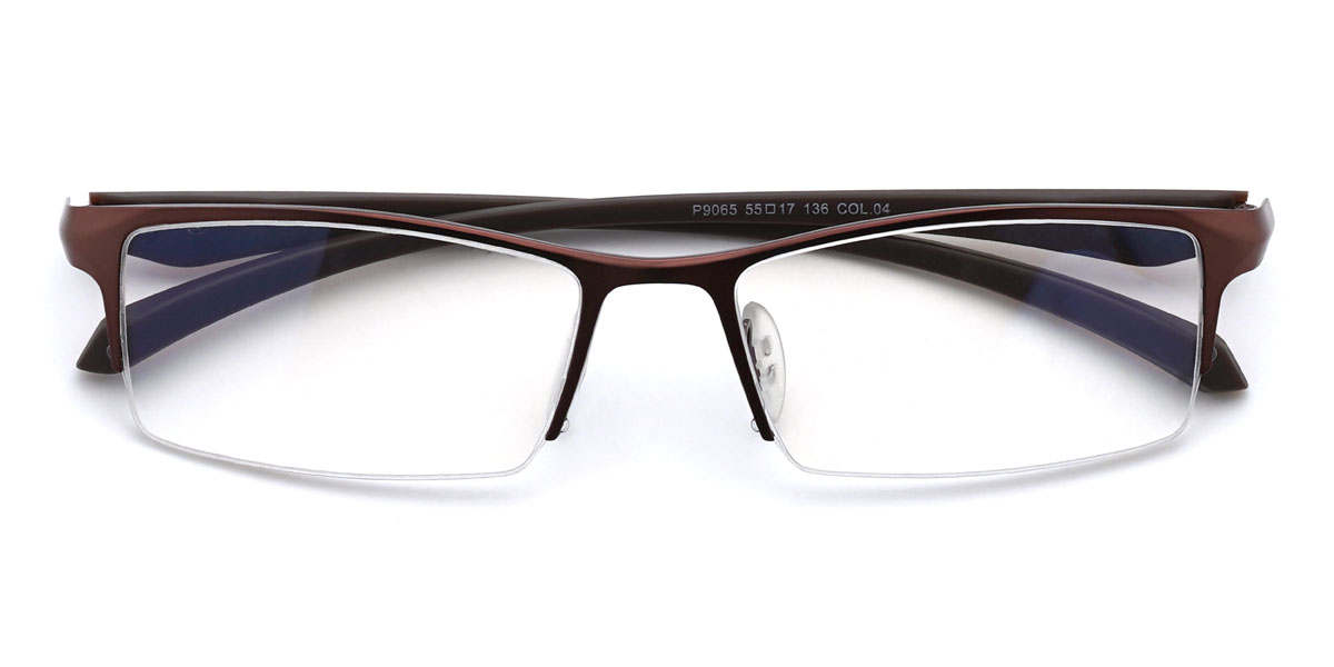 Marron Danilo Lunettes - Rectangle Glasses