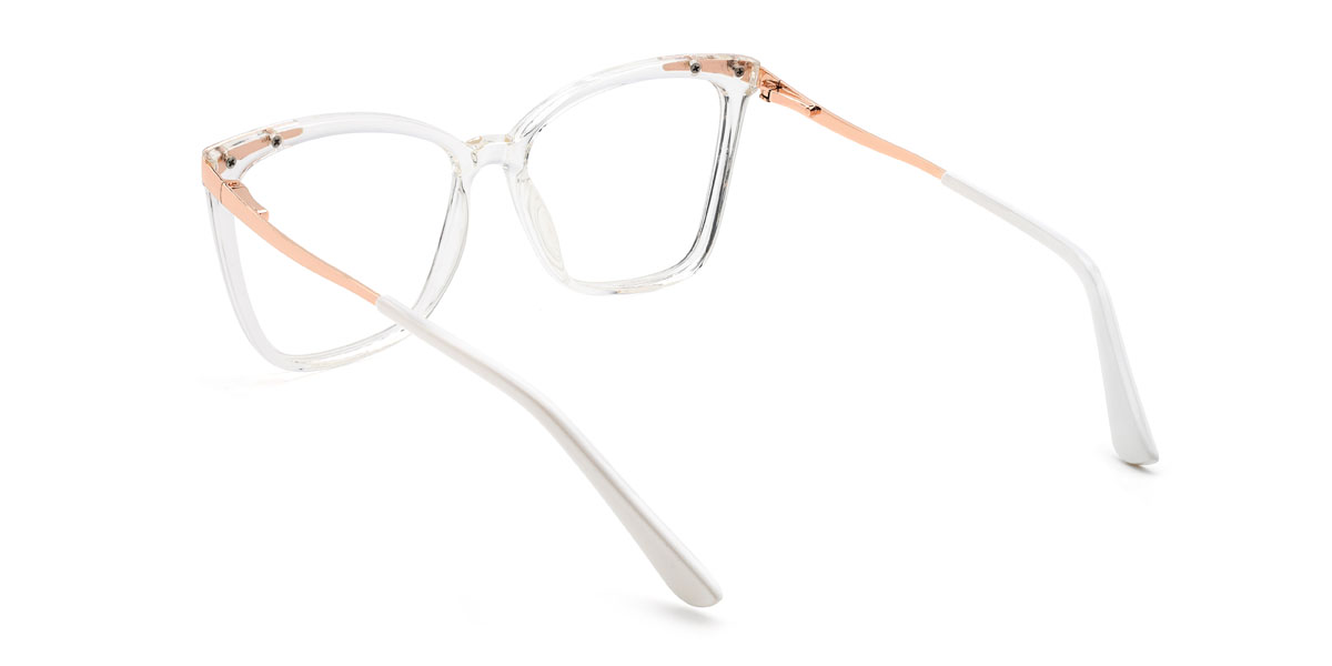 Clear Kashmir Glasses - Square Glasses