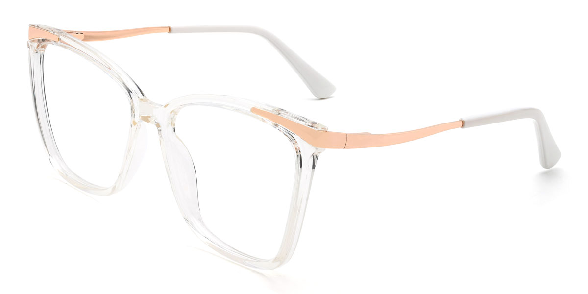 Clear Kashmir Glasses - Square Glasses