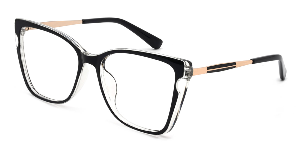 Fekete Shalom Szemüveg - Square Glasses