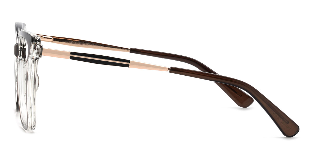 Marrón Shalom Gafas - Square Glasses
