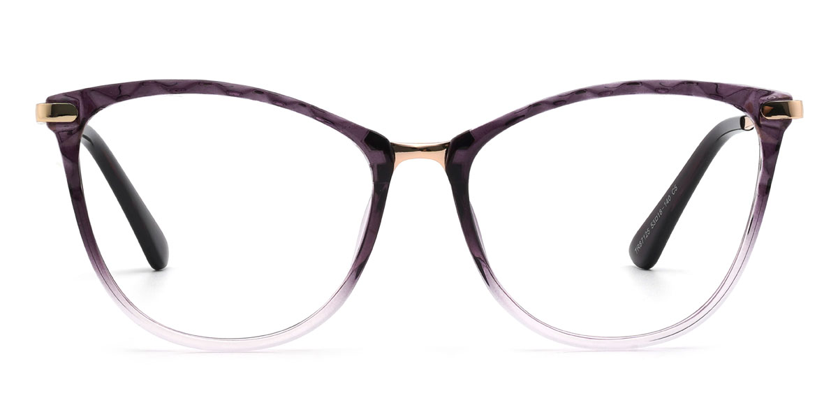 Dégradé Violet Vaughn - Cat Eye Glasses