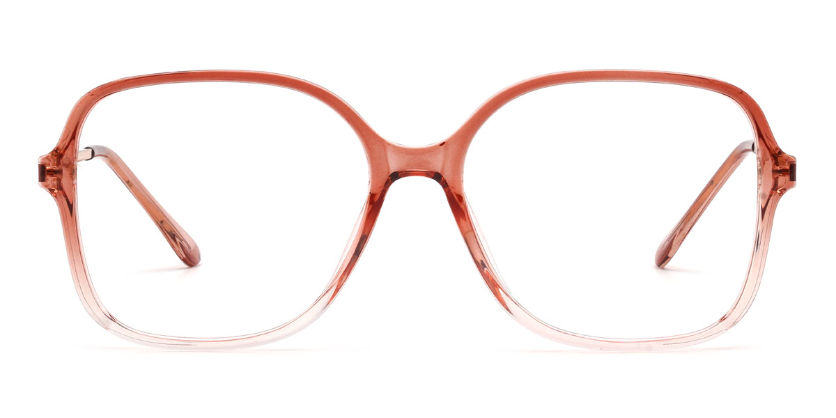Dégradé Rouge Manuela Lunettes - Square Glasses