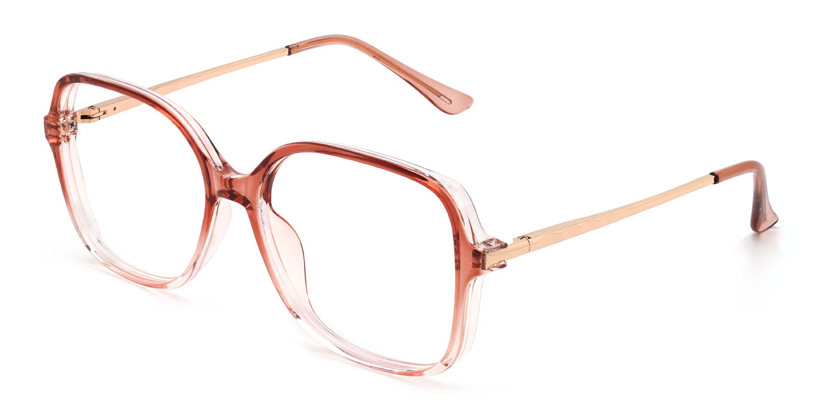 Dégradé Rouge Manuela Lunettes - Square Glasses