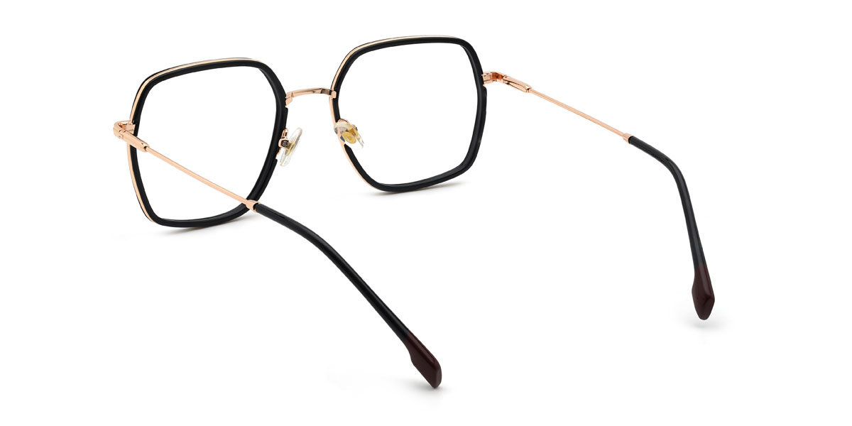 Black Kailee Glasses - Square Glasses