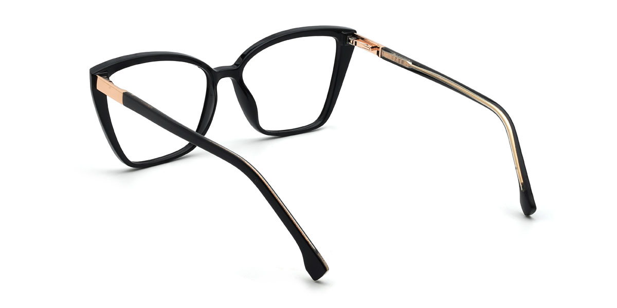 Black Noelani Glasses - Cat Eye Glasses