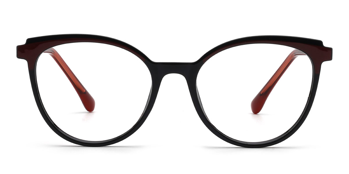 Preto Georgina - Oval Glasses
