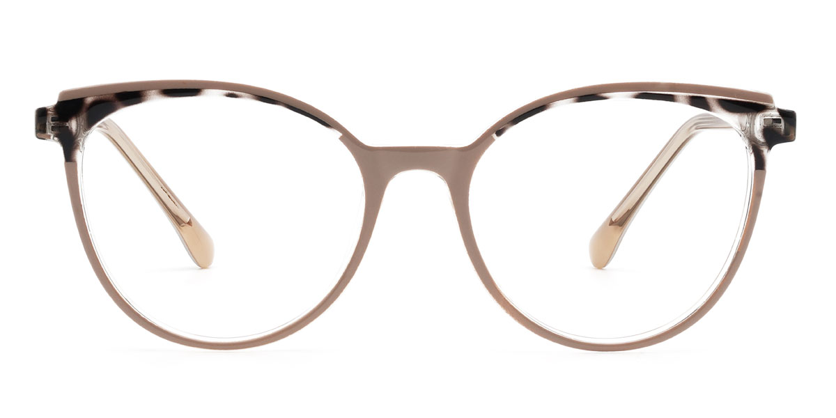 Cameo Hnedá Georgina - Oval Glasses