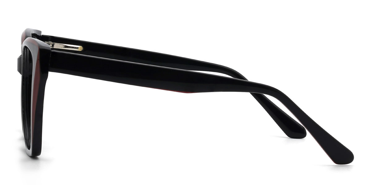 Black Irina Glasses - Cat Eye Glasses