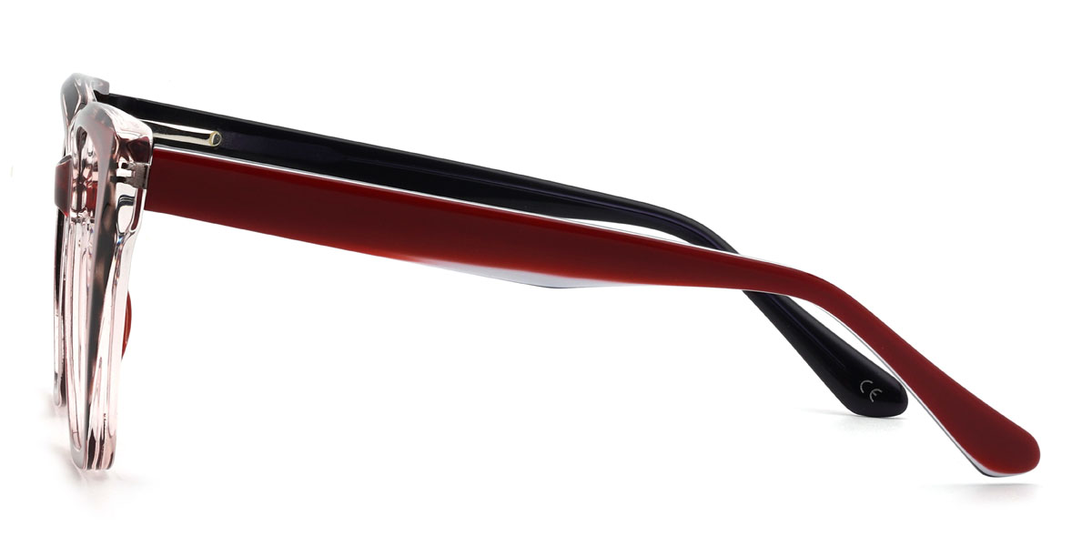 Wine Irina Glasses - Cat Eye Glasses